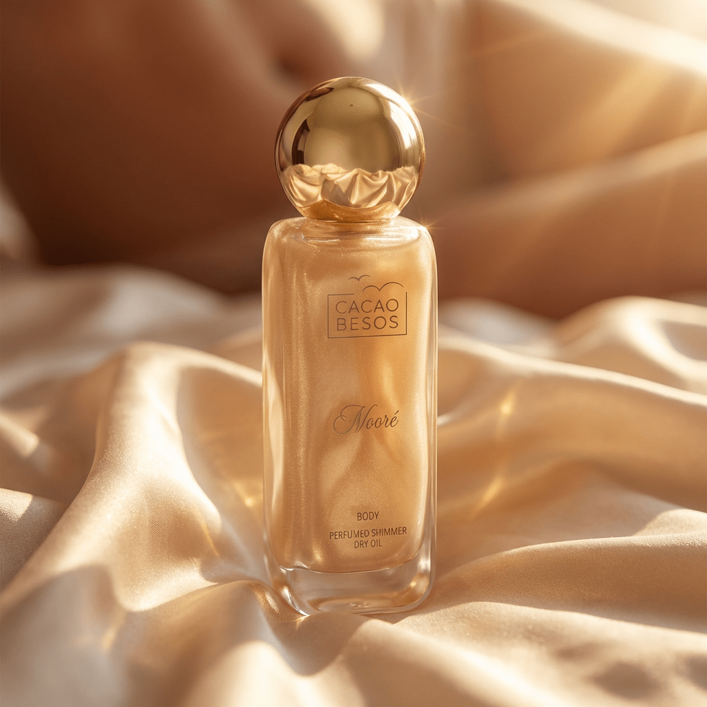 Nooré - парфюмно сухо олио със златисто-сребрист блясък