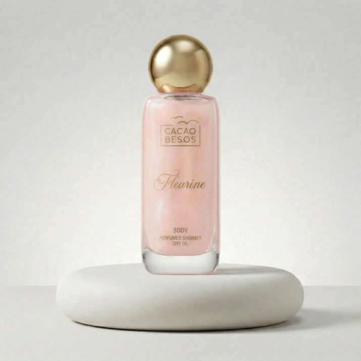 Fleurine Perfumed shimmer dry oil