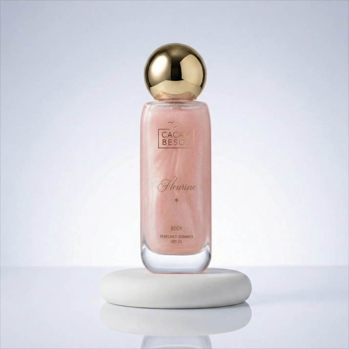 Fleurine Perfumed shimmer dry oil